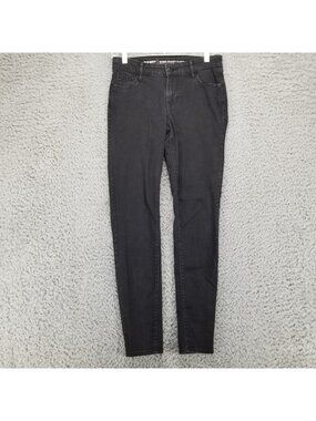 Old Navy Jeans Womens 2 Black Wow Super Skinny Stretch Denim